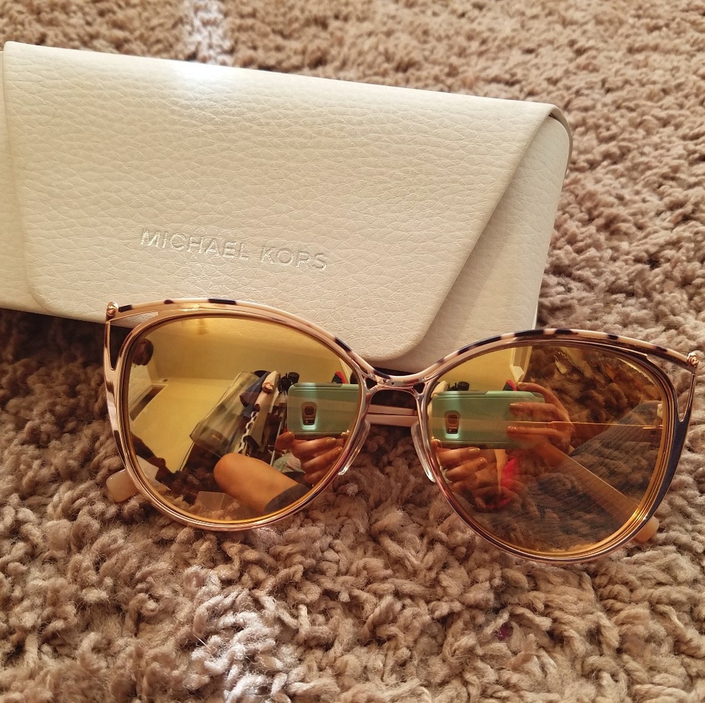 Rose Gold Michael Kors Sunglasses